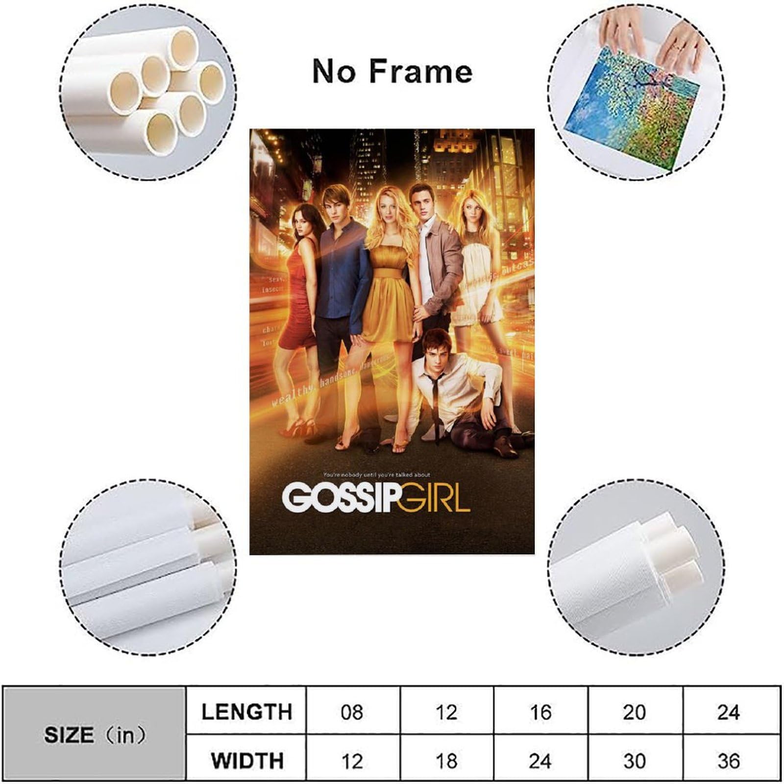 Amazon.co.jp: ゴシップガール TV シリーズ シーズン 1 ポスター