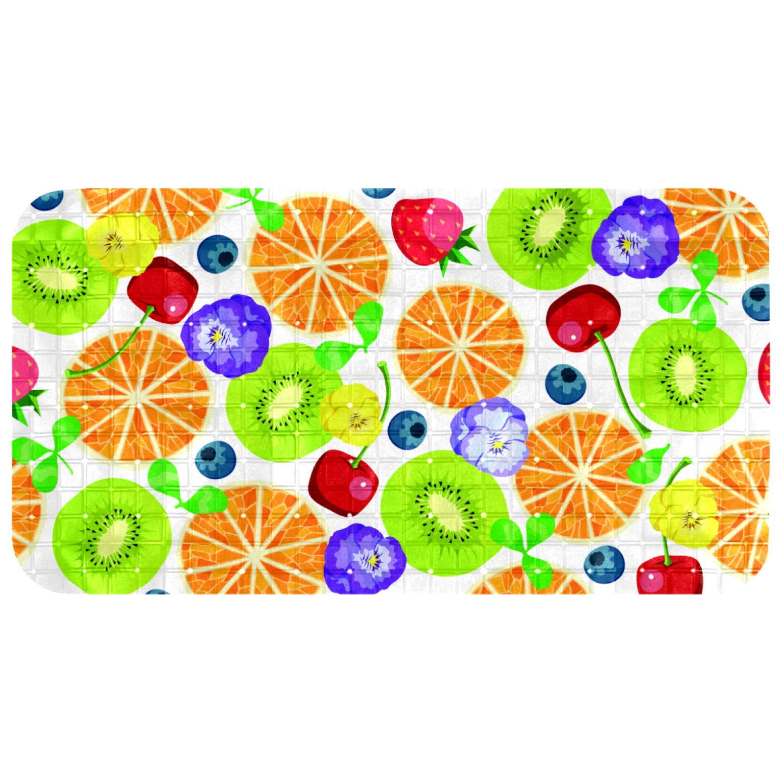 Tapis de baignoire antidérapant pour éviter les glissades au bain