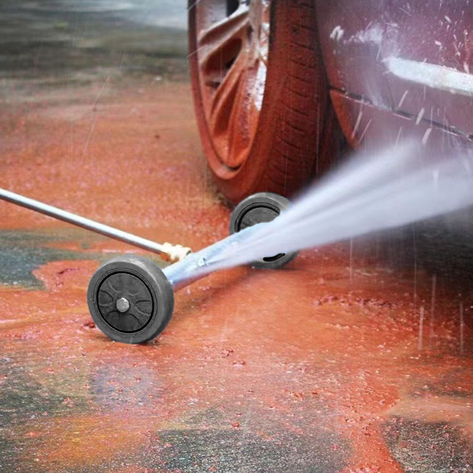 Genérico Máquina De Limpieza De Chasis, Limpieza A Alta Presión, 4000 PSI, 2,5 Gpm, Apta para Coches, Camiones, Todoterrenos Y Remolques
