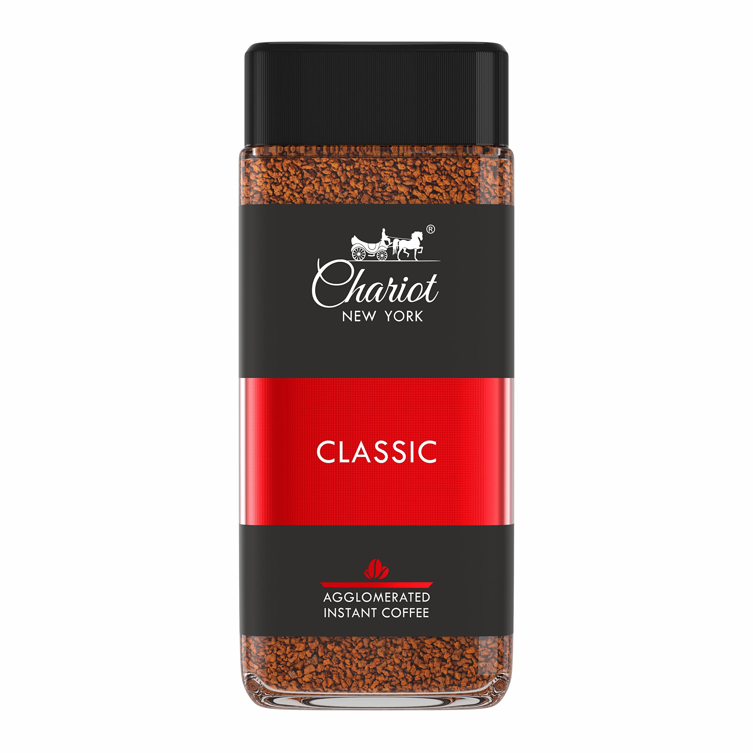 Chariot New York Classic Instant Coffee (100% Arabica Agglomerated) 100gm (B08L84G2R9) Amazon Price History, Amazon Price Tracker