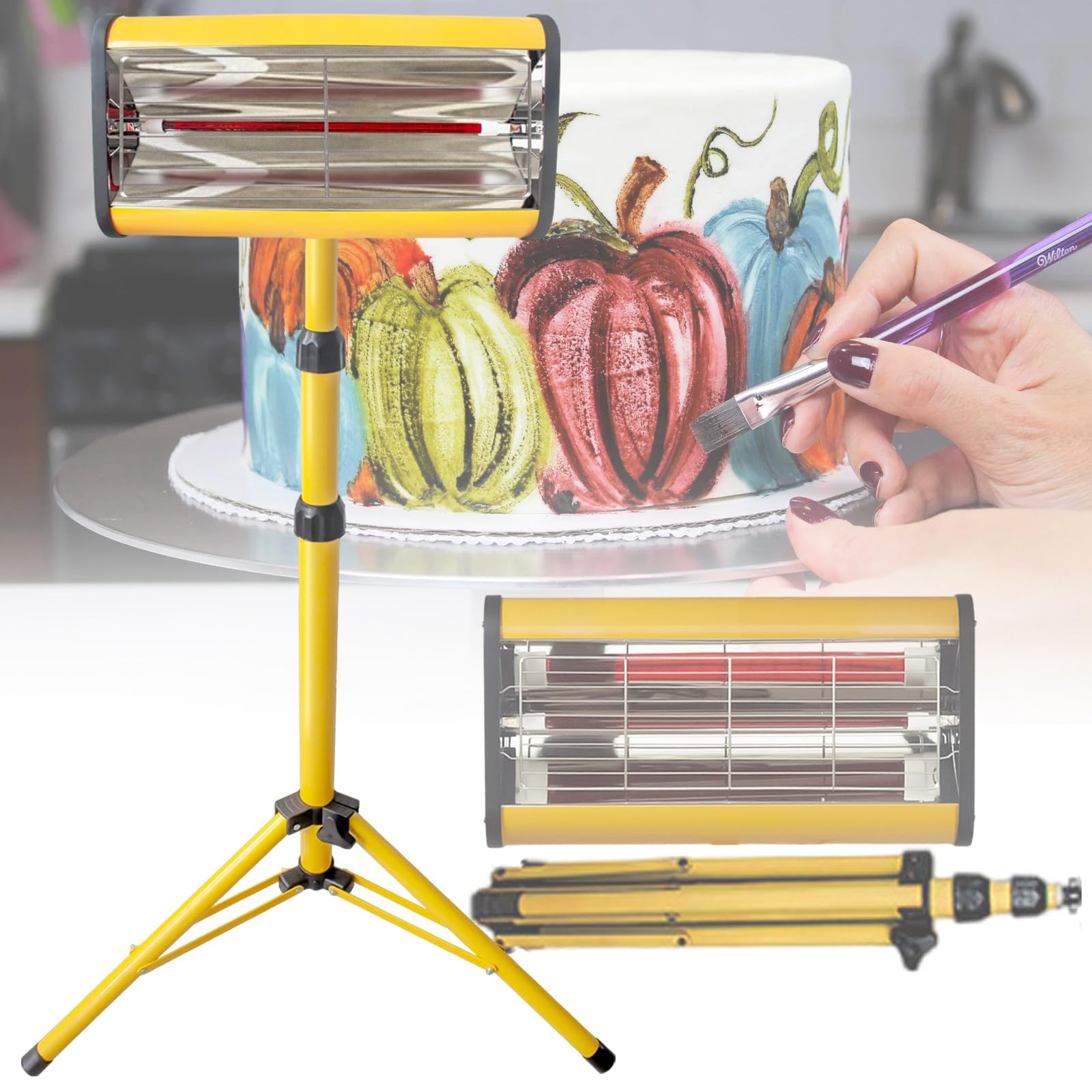 Lampe de polymérisation peinture 2100W équipement séchage chauffage carrosserie