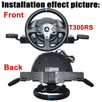 Obokidly Upgraded Version Simulator Steering Wheel Turn Signal Wiper Switch For Logitech G27/G29/Thrustmaster T300RS/Simagic,Olny Wiper Switch (For T300RS-New Version)