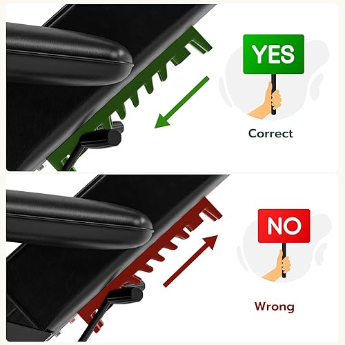 Miniatura 8 de OKAKOPA Cama hidráulica para tatuajes faciales con taburete, silla de tatuaje hidráulica ajustable en altura giratoria con bomba resistente (negro +