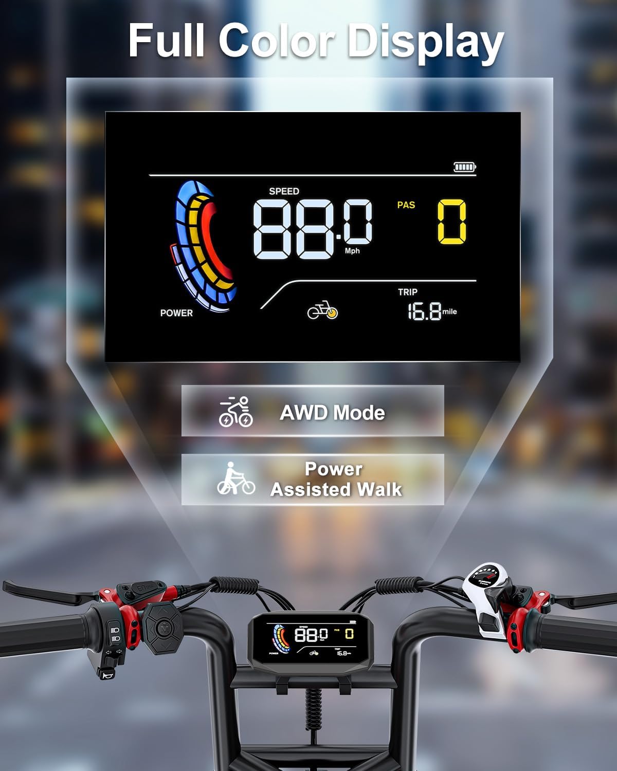 2026 Dual Motor Electric Bike, eBike with 70Ah Big Removable Battery, 200 Mile+ Long Range Ebike for Adults,City Electric Bicycle with 28+ MPH