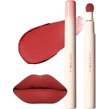JUDYDOLL Cushion Matte Lip Cream, Hydrating Matte Lipstick with Tripeptide & Squalane, Lip line blurring, Velvet Lip mud, Smudge-Proof, Transfer-Proof, Long-Lasting, Non-craked N03 Hot Sauce