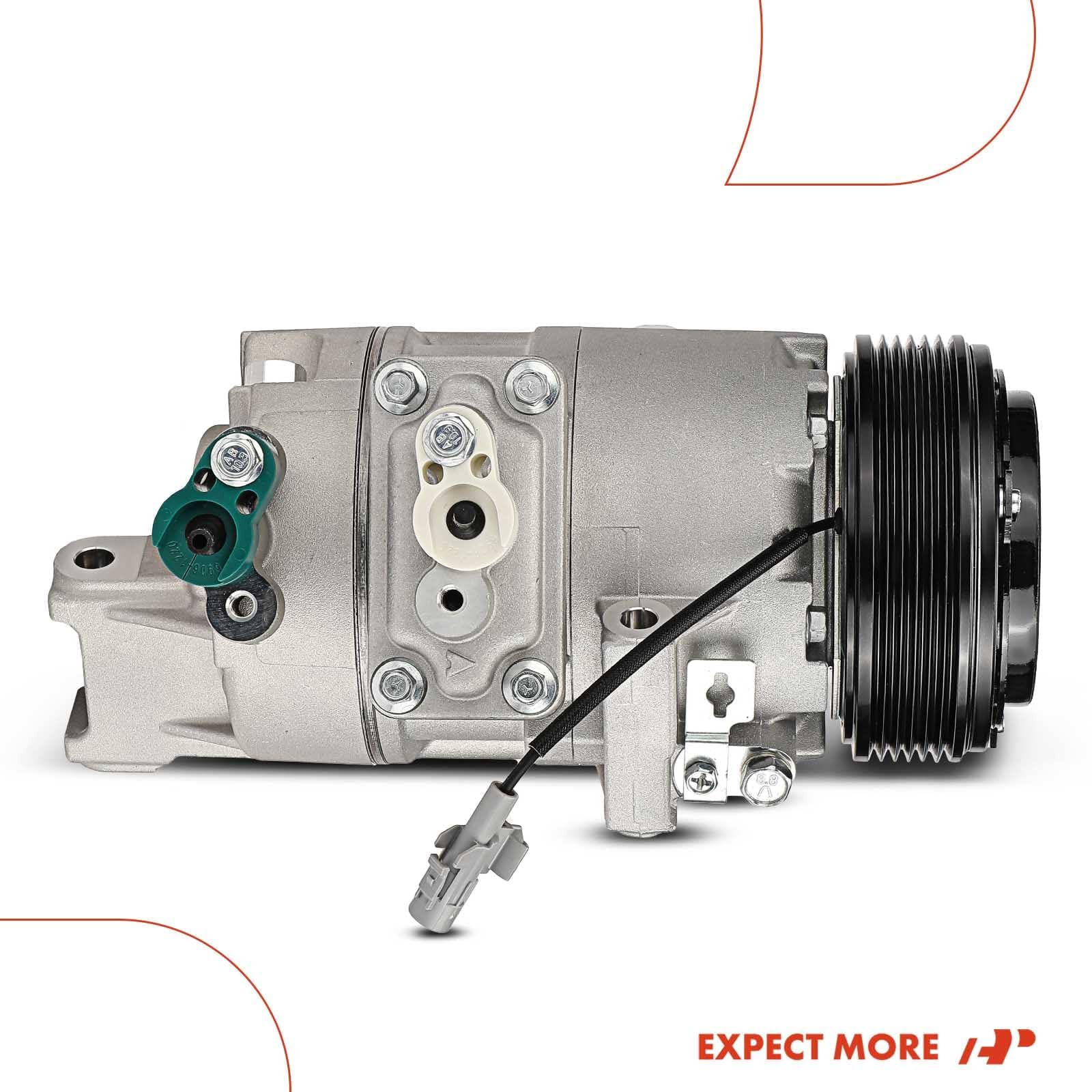 A-Premium Air Conditioner AC Compressor with Clutch Compatible with Suzuki Kizashi 2010-2013, Grand Vitara 2009-2013, 2.4L