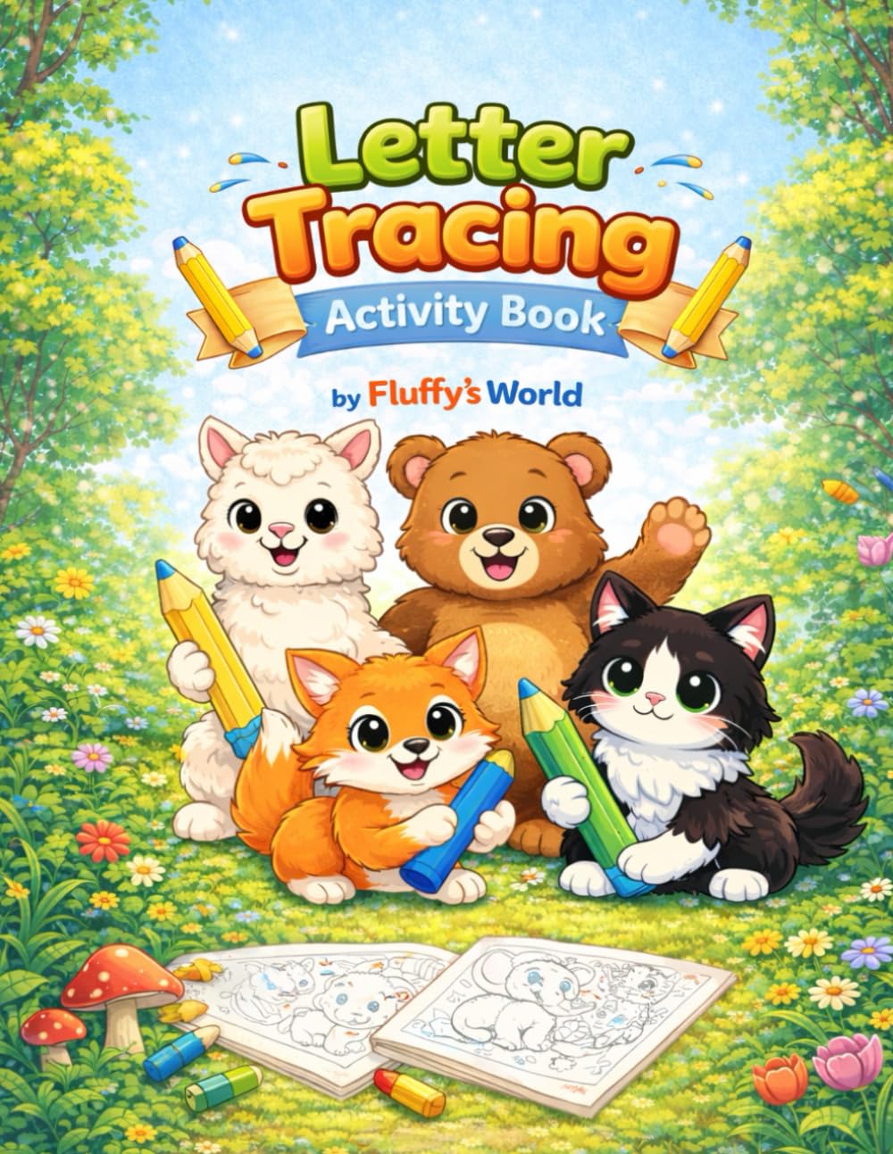 Letter Tracing Activity Book