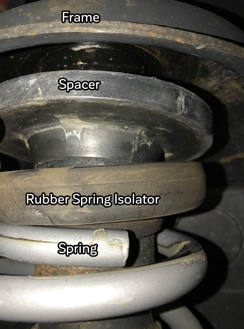 2" Front Spring Spacer Leveling Kit, Compatible with Jeep Wrangler JK 2007-2018, JL 2018-2026, Gladiator JT 2020-2026