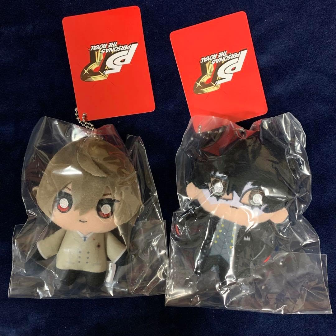 ペルソナ ぴたぬい 主人公 ジョーカー 雨宮蓮 ぬいぐるみ マスコット