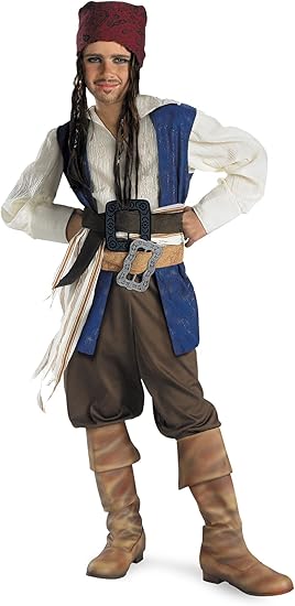 Amazon パイレーツ オブ カリビアン 生命の泉 ジャック スパロウ パイレーツ オブ カリビアン コスチューム 子供用 S キッズコスチューム おもちゃ