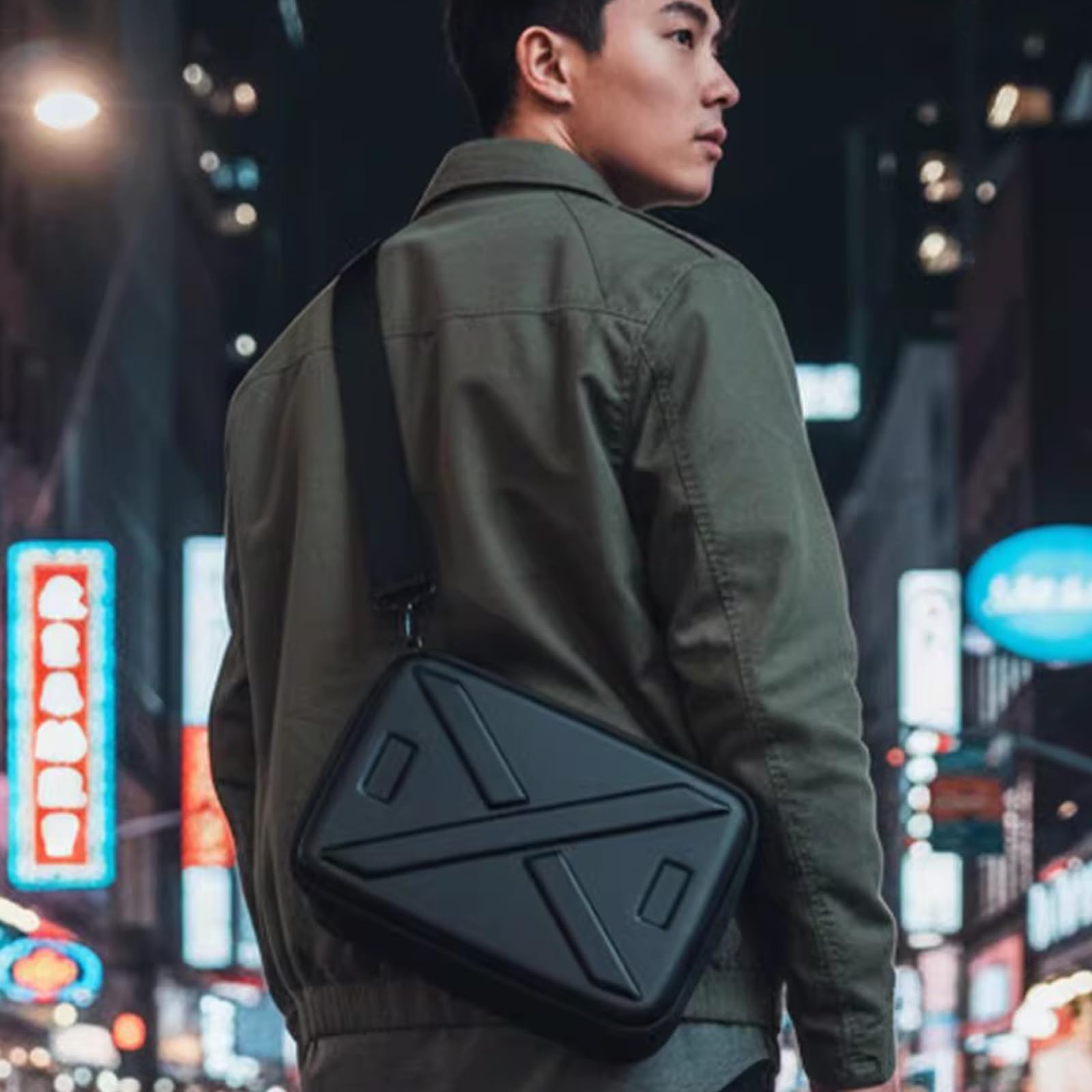 Estuche de fotografía compacto para cámara digital y accesorios, caja de soporte ligero y duradero, bolsa de hombro ligera para fotografía