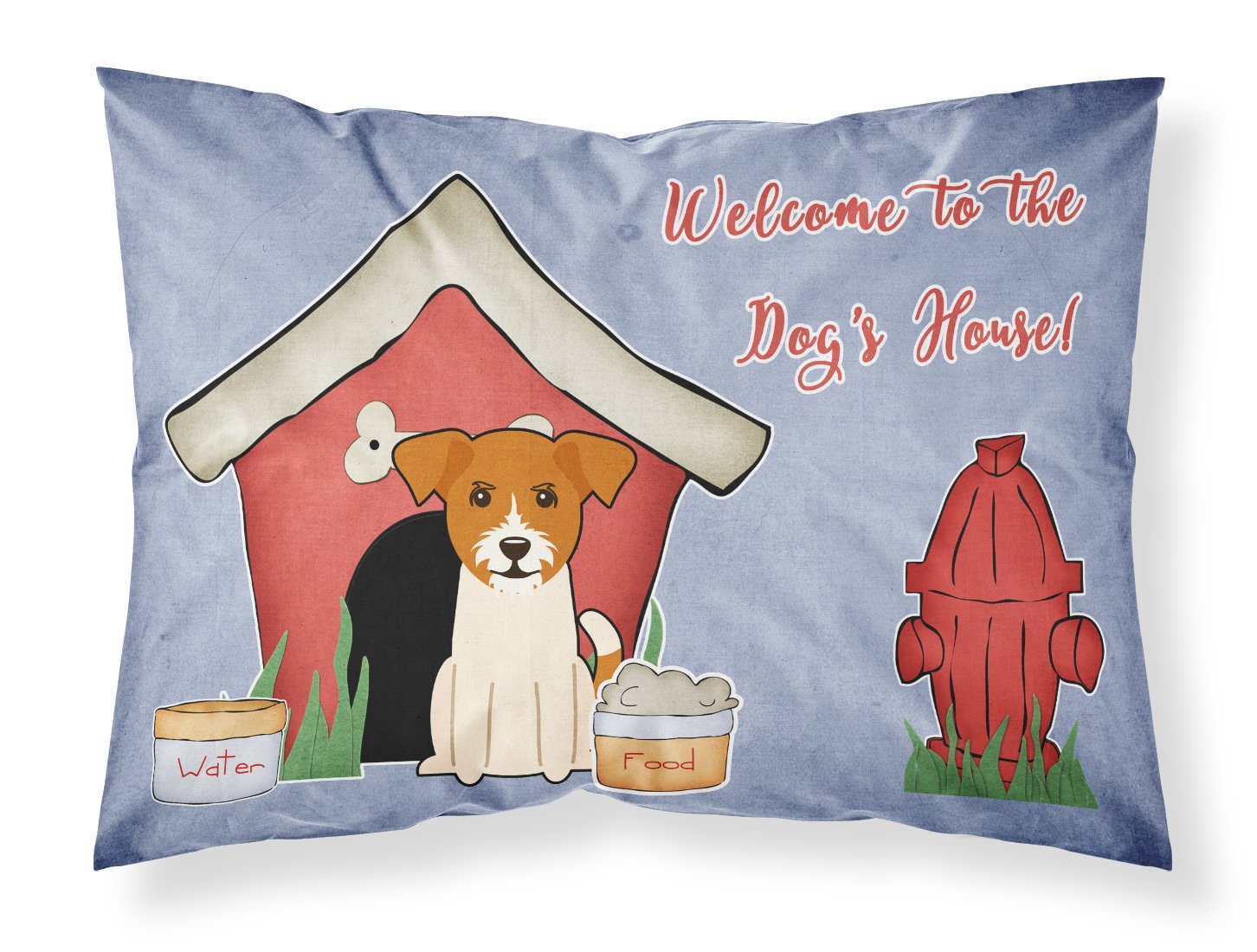 Taie d'oreiller Jack Russell Terrier multicolore Niche Collection Caroline's Treasures