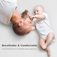 Vista 6 de Bioweaves Protector de colchón orgánico impermeable Funda de colchón de algodón orgánico certificado GOTS Queen con capa superior de tejido