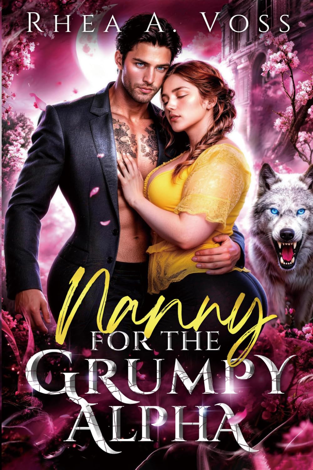 Nanny for the Grumpy Alpha: A Single Dad Forced Proximity Fated Mate Forbidden Love Shifter Romance (Echoes of the Wild)