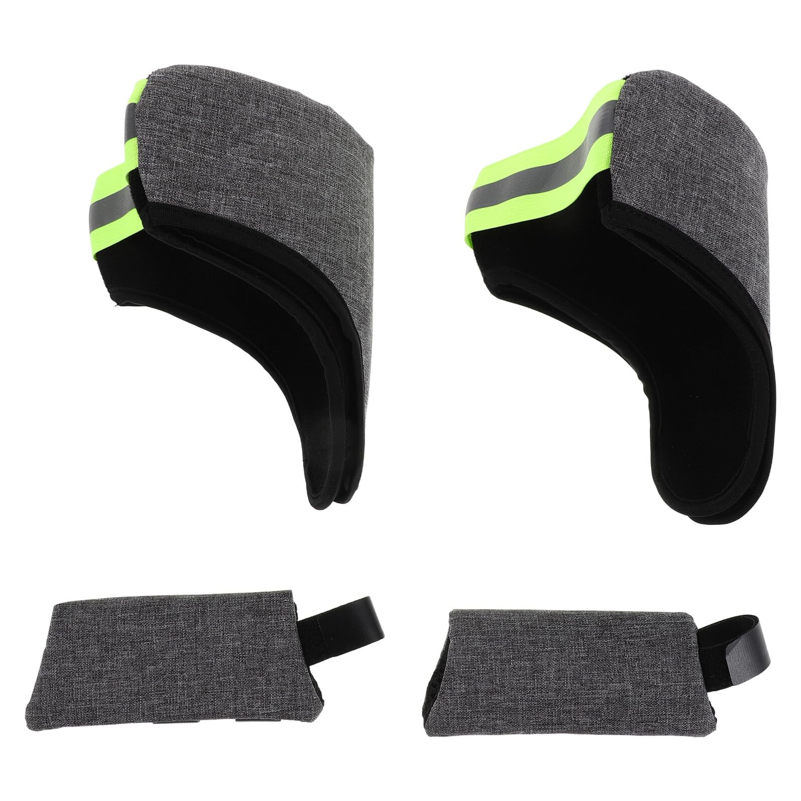 Almohadillas de Repuesto para Muletas de Antebrazo, Juego 2 Piezas | Tela Oxford Lavable, Acolchado Engrosado Antideslizante, Ajuste Ceñido para Brazo y Axila