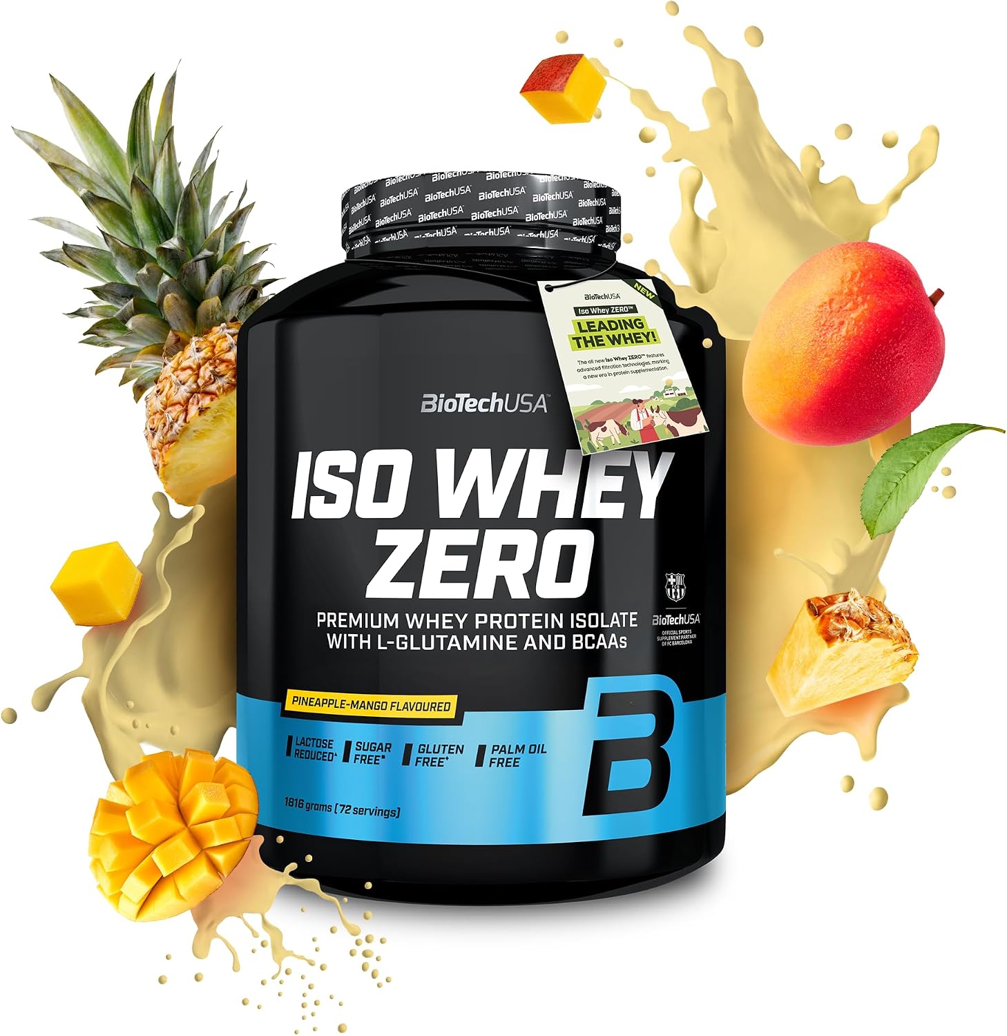 BioTechUSA Iso Whey Zero | Premium Whey Protein Isolate | Grass-Fed ...