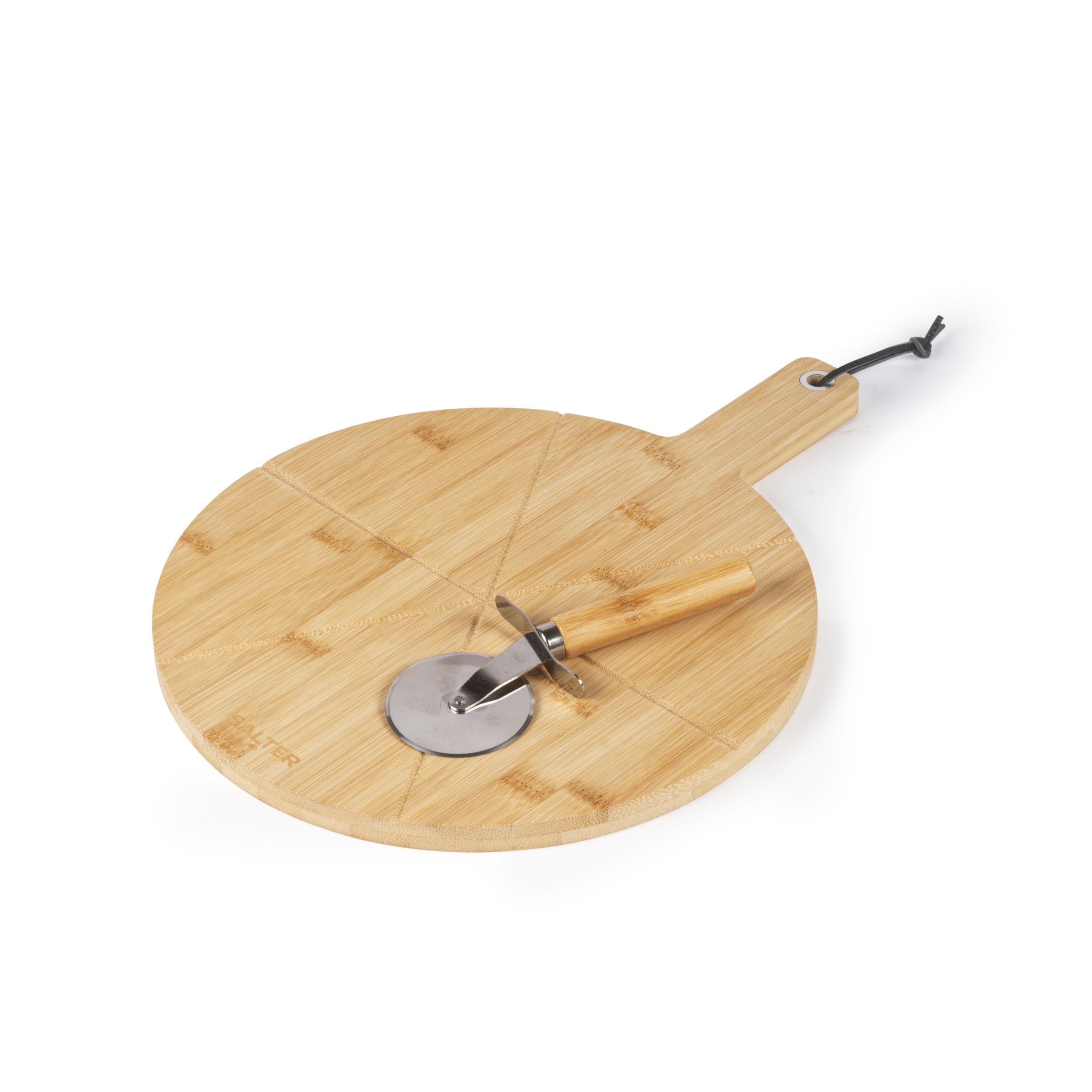 Salter Set tabla de pizza de bambú, redonda 30 cm, FSC®-Certified