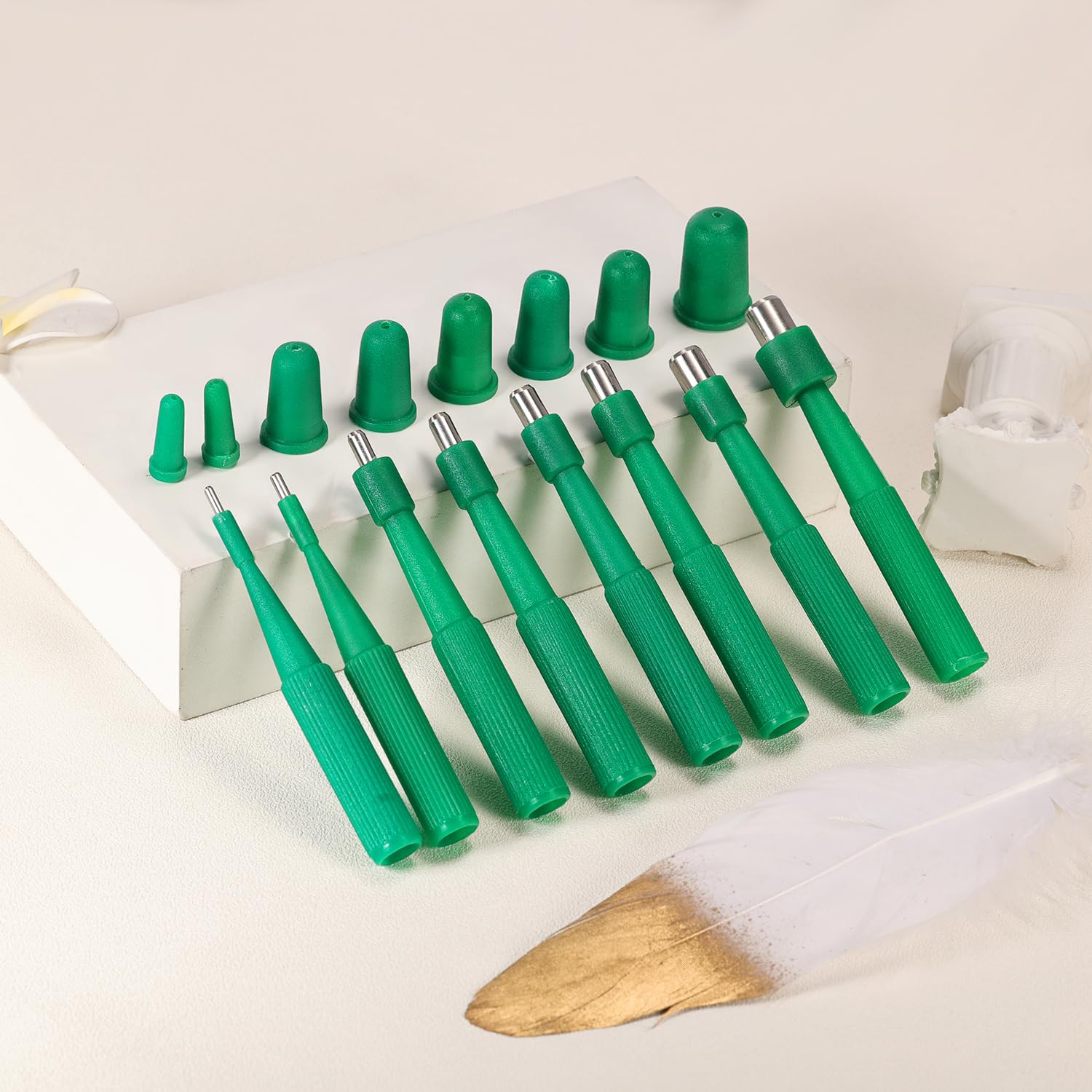 Disposable Biopsy Punch Sterile Biopsy Dermal Punch for Piercing, Stainless Steel Skin Piercing Tool with Protective Handle 1pc — Amazon image 7
