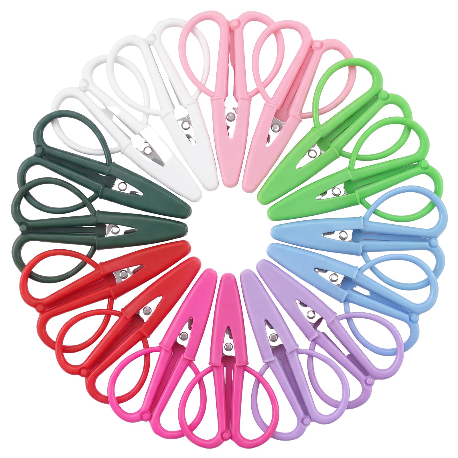 Photo 1 of Mixweer Mini Travel Scissors (24 Pcs, Multicolor)