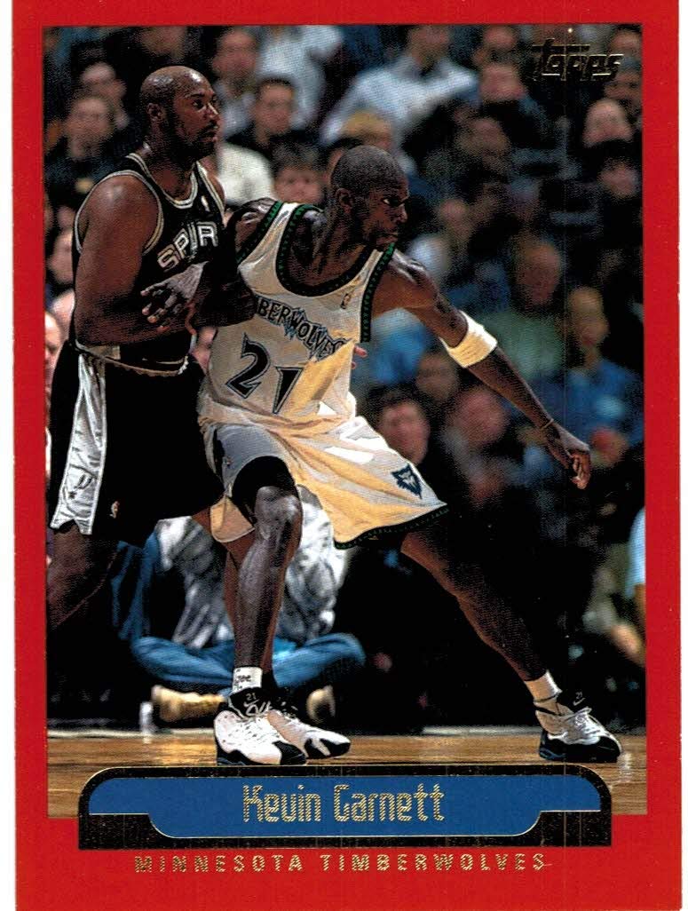 Amazon.com: 1999-00 Topps Minnesota Timberwolves Team Set with Kevin Garnett  & Wally Szczerbiak RC - 9 NBA Cards : Collectibles & Fine Art