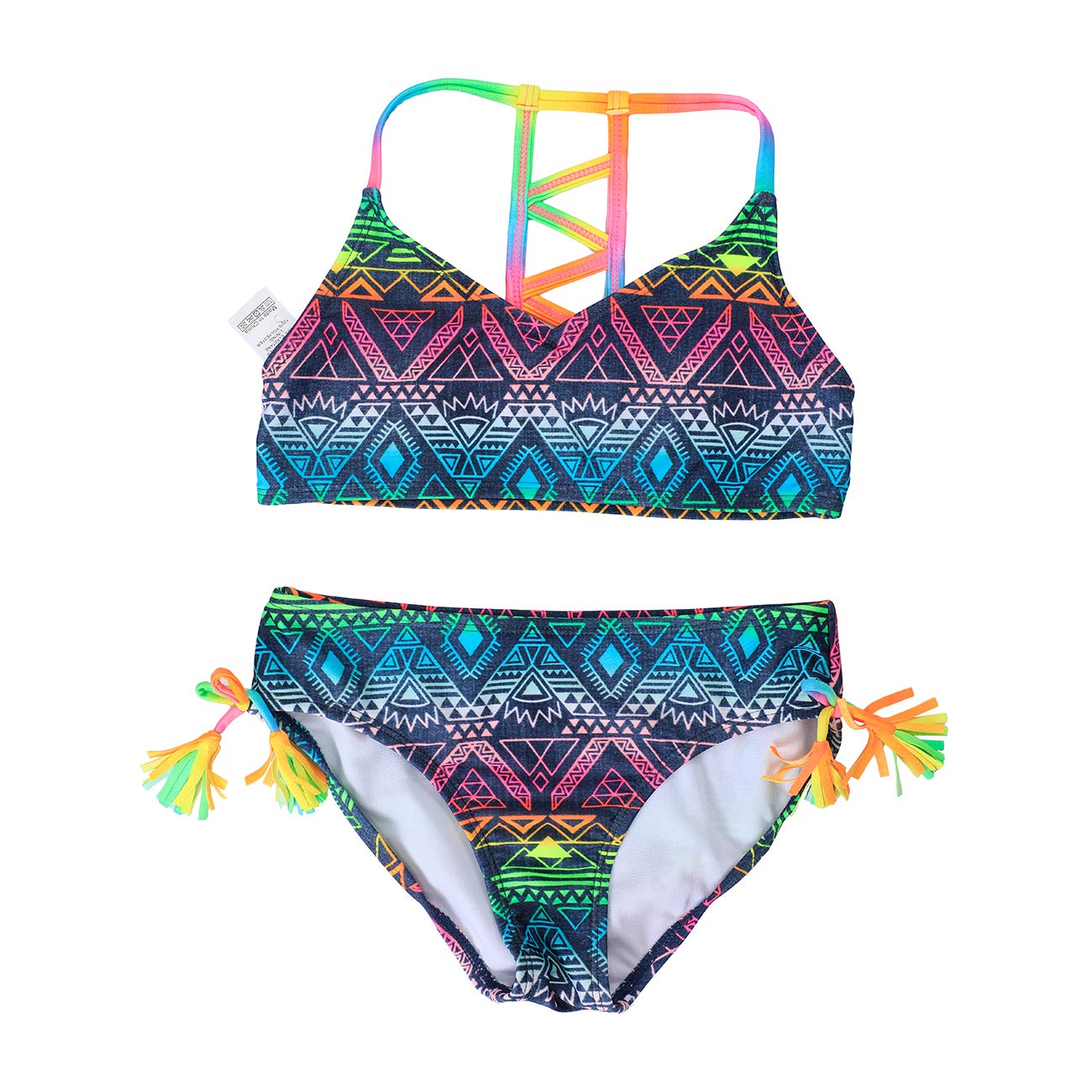 Buy Girls Bikini Set Beach 2 Piece Swimsuit Bathing Suit Online at