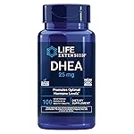 Life Extension DHEA 25 mg - Hormone Balance Supplement, Memory, Muscle Health, Bone Health, Mens Health, Womens Health, Gluten-Free, Non-GMO, Vegetarian, 100 Dissolve-in-Mouth Tablets
