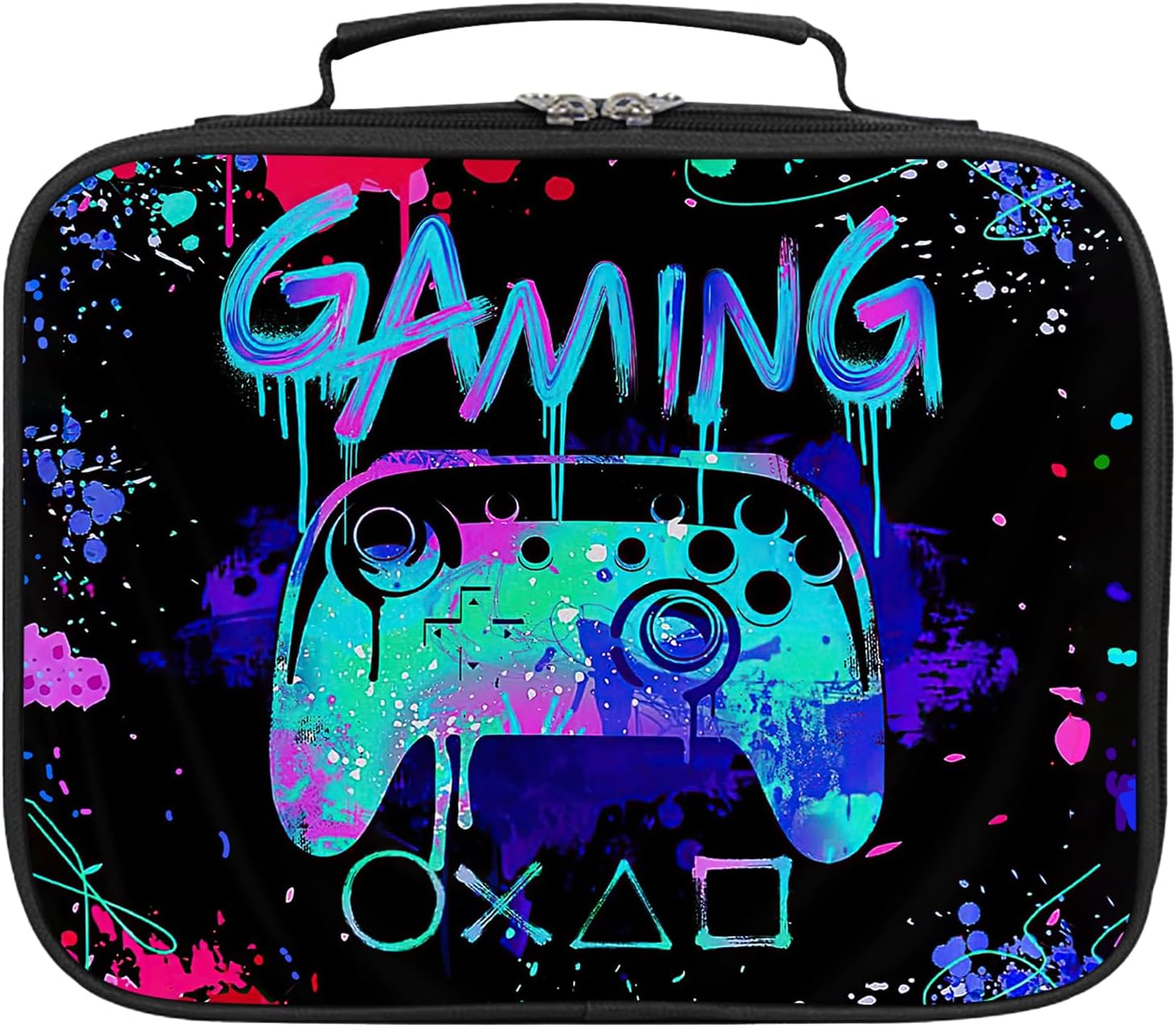 Amazon.com: FUABJPOI Video Game Controller Insulated Lunch Bag ...