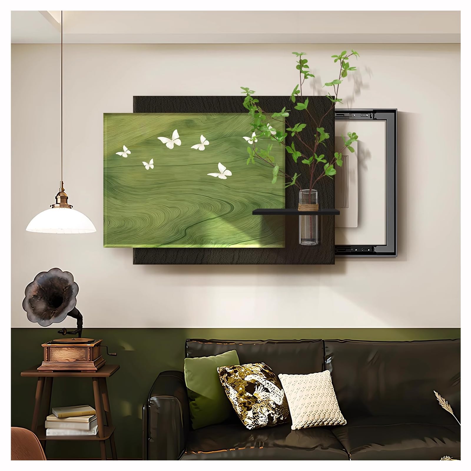 Copri Contatore Elettrico Interno Quadro Scatola Luce Copri Cassaforte A Muro Quadro Copri Cassaforte Copertura Quadro Elettrico Decorativa Left Opening A 70x50cm