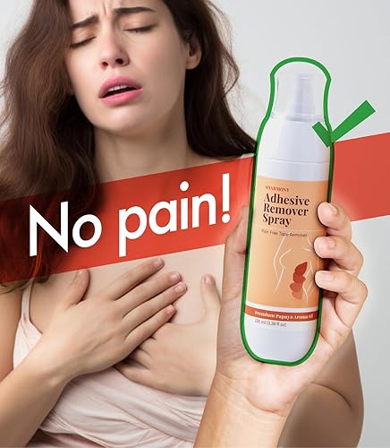 Vista 3 de sharmony Spray removedor de adhesivo para piel sensible Eliminación sin dolor de la cinta de levantamiento de senos Eliminación de cinta
