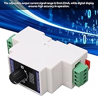 Vista 3 de Generador de señal 4-20mA - Generador de señal de corriente de pantalla digital con montaje en riel DIN, simulador de señal analógica