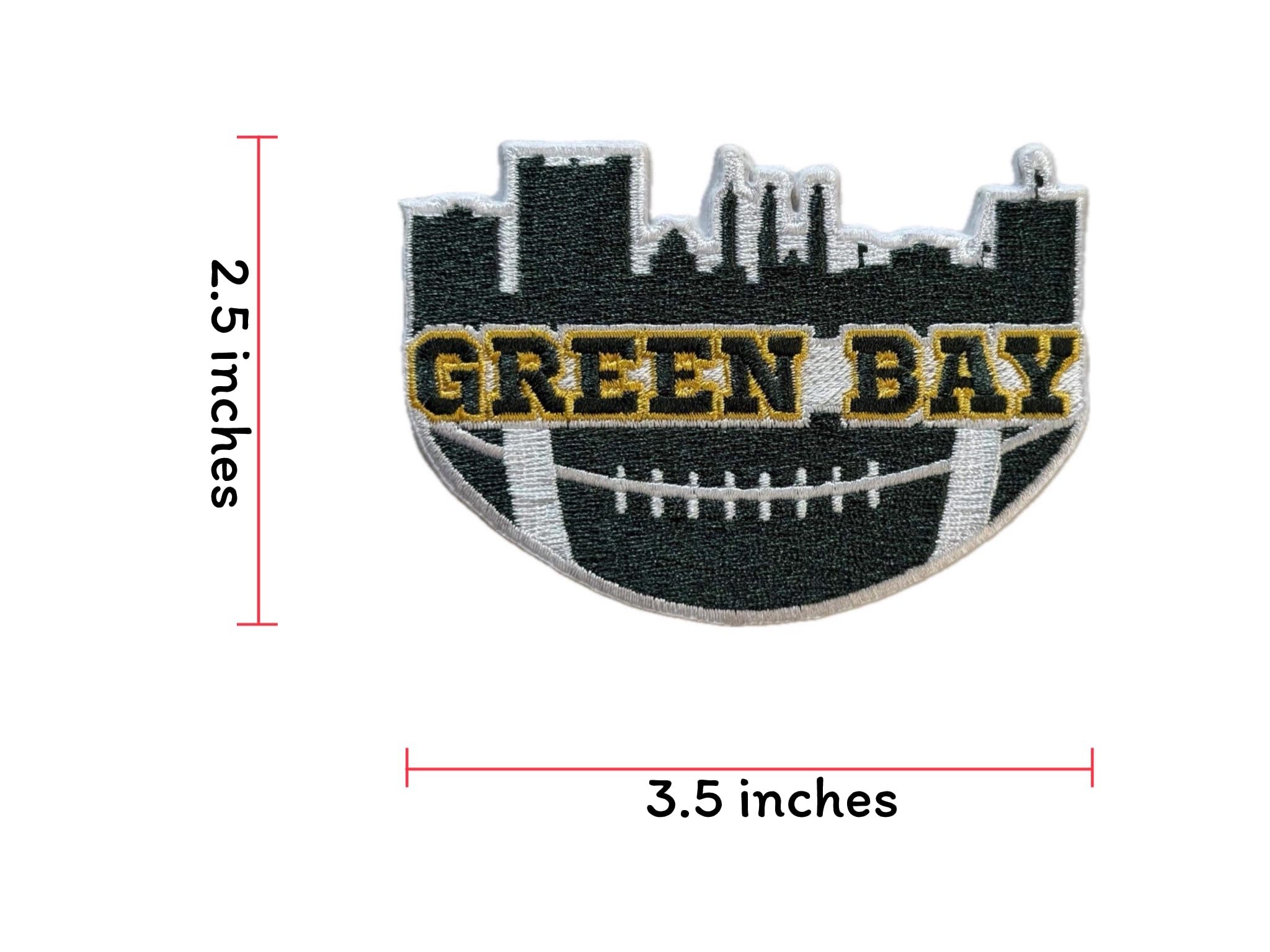 Patch Termoadesivo Green Bay Packers NFL - Nuovo Per Abbigliamento Sportivo - Foto 1