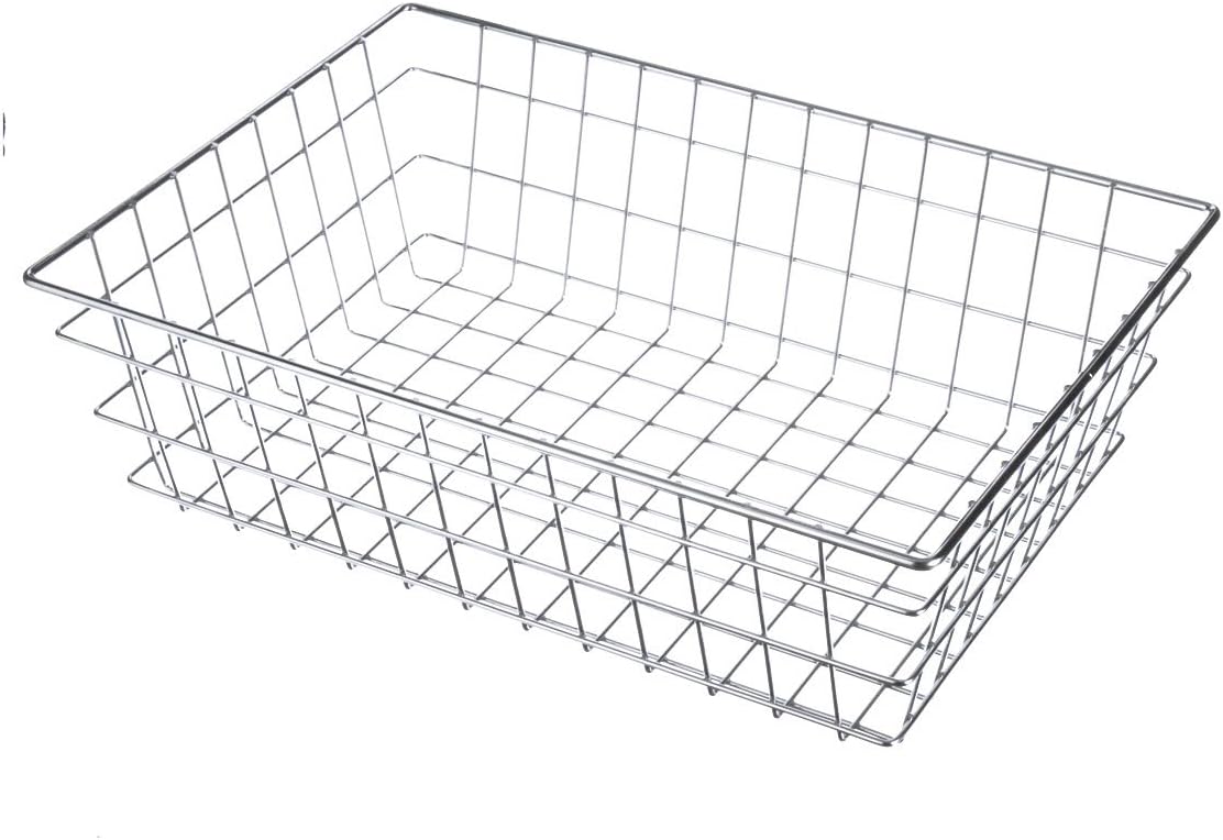 Marlin Steel Chrome Plated Nesting Basket (13.75"L x 19.75"W x 6"H)