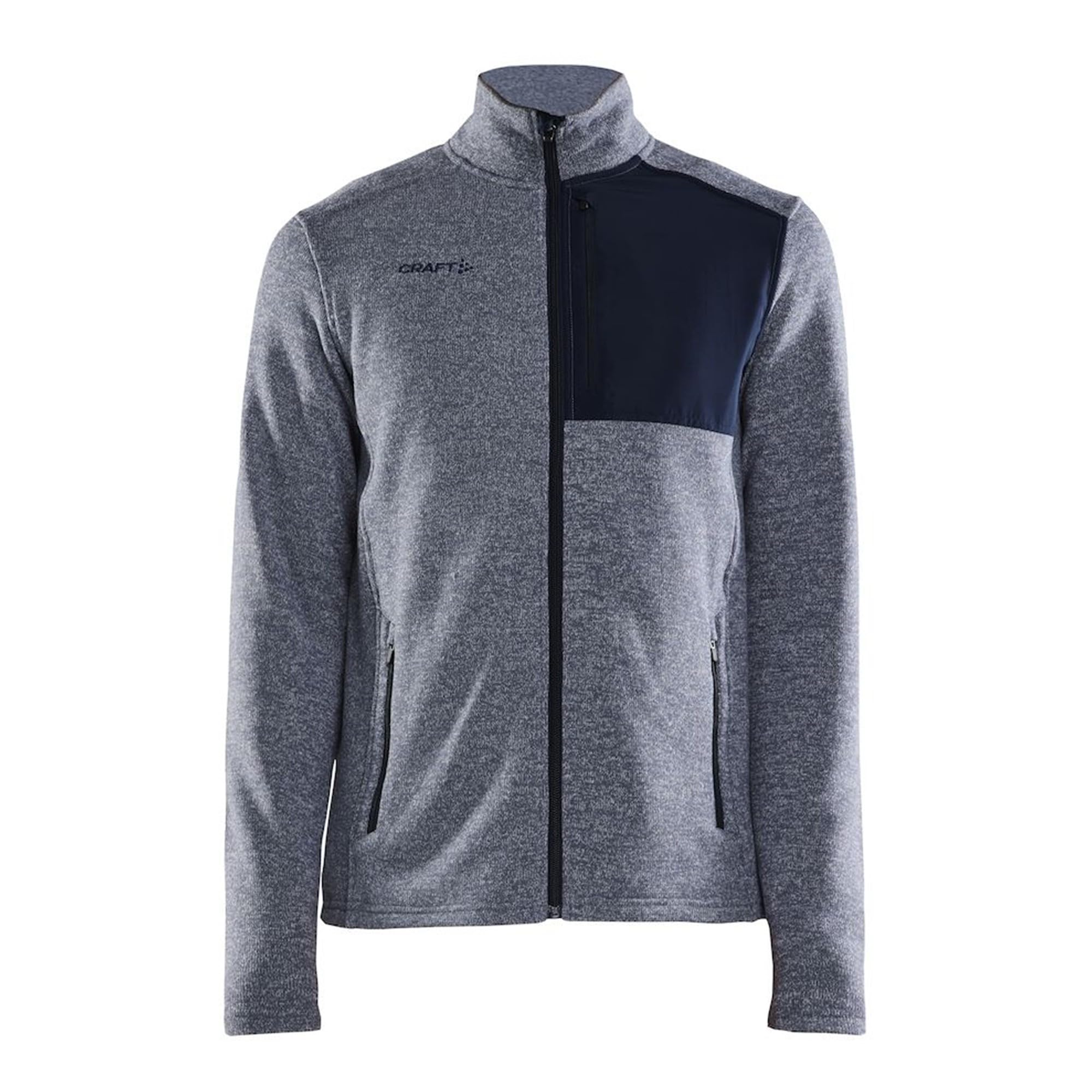 Craft CR1912218 Mens ADV Explore Heavy Fleece Jacket Flow/Blaze S Colo