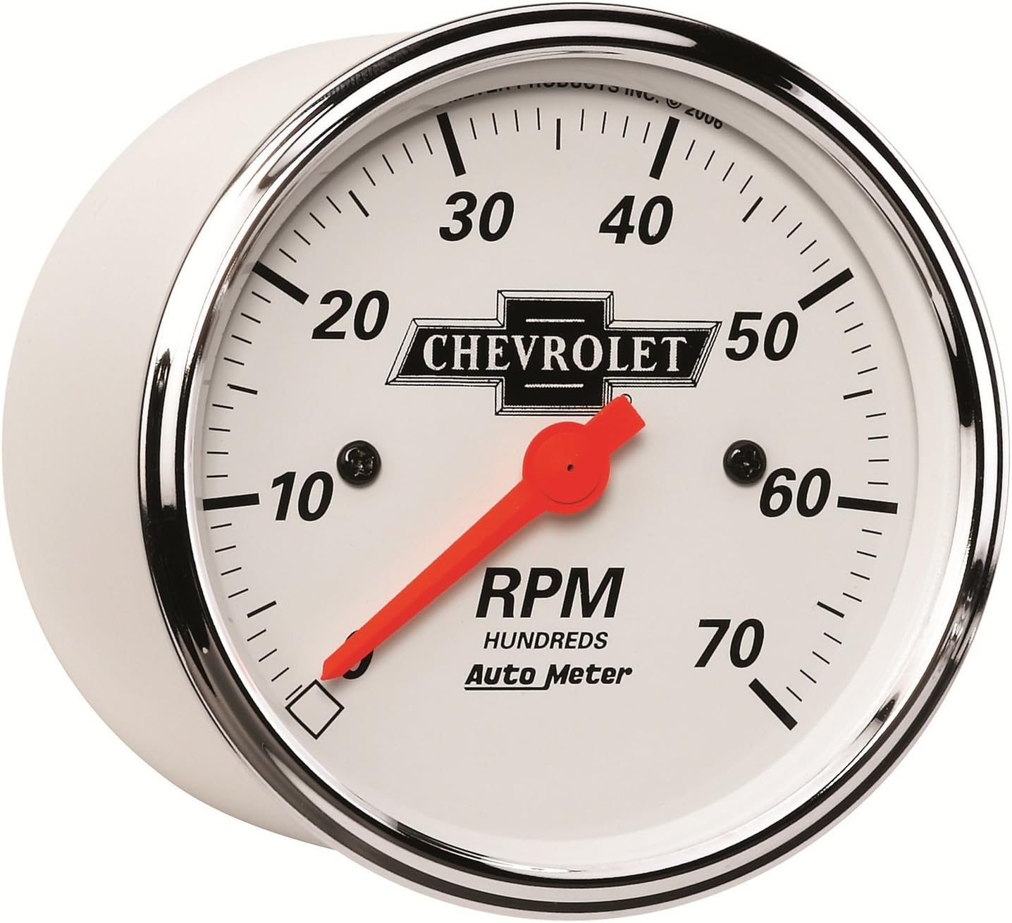 Auto Meter 1398-00408 GM Performance Parts 3-1/8" 7000 RPM Electric Tachometer Gauge