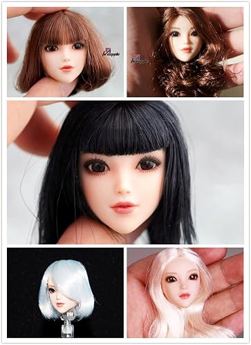 Amazon 目玉可動 美人ヘッドシリーズ 1 6 フィギュア 素体 ドール 用 ヘッド 頭 目が動ける 植毛タイプ 塗装済 アクセサリー アジア 女性 可愛い Phicen Tbleague 対応 D シルバー ロングヘア フィギュア ドール 通販 Amazon 目玉可動 美人ヘッドシリーズ 1 6 フィギュア 素体 ドール 用 ヘッド 頭 目が動ける 植毛タイプ 塗装済 アクセサリー アジア 女性 可愛い Phicen Tbleague 対応 D シルバー ロングヘア フィギュア ドール 通販