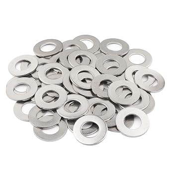 5/8 Flat Washers OD 1-5/16 304 Stainless Steel Washers SAE Metal Washers,Pack of 50