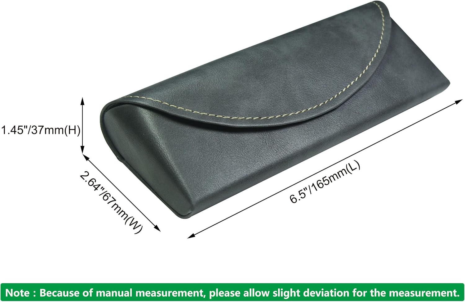 Fashionable Ladies' Glasses Cases | Magnet Closure, Leather, Protective, For Sunglasses