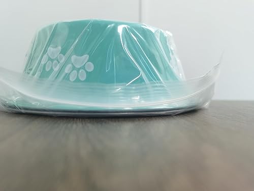 Miniatura 10 de YUDANSI Paquete de 2 cuencos para perros pequeños y medianos con suela de silicona antideslizante, platos elevados de acero inoxidable para perros