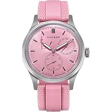 Sugess Art Master S458.SP.RP Seagull ST1987 Mechanical Power Reserve Indicator Mens Wrist Watch 1963