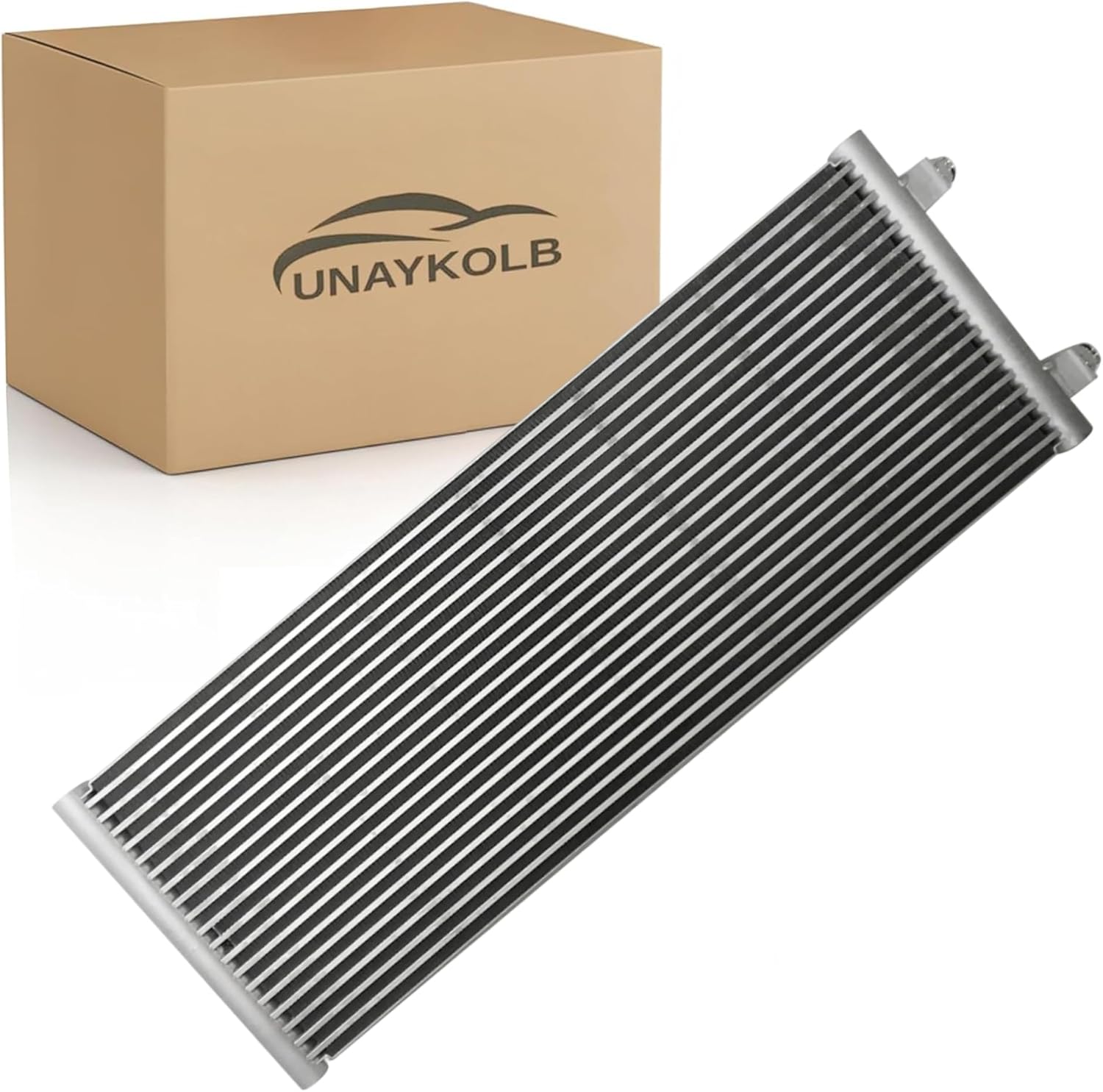 Automatic Transmission Oil Cooler Compatible with Chevrolet Volt 1.4L 2011 2012 2013 2014 2015, Replacement Engine Oil Cooling Assembly