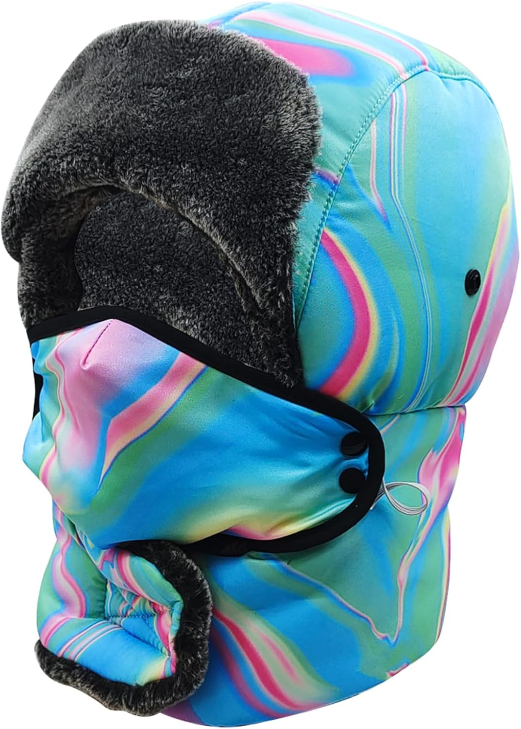 Hunting Hats for Men and Women Winter Warm Full Coverage Detachable Mask Hunter Hat