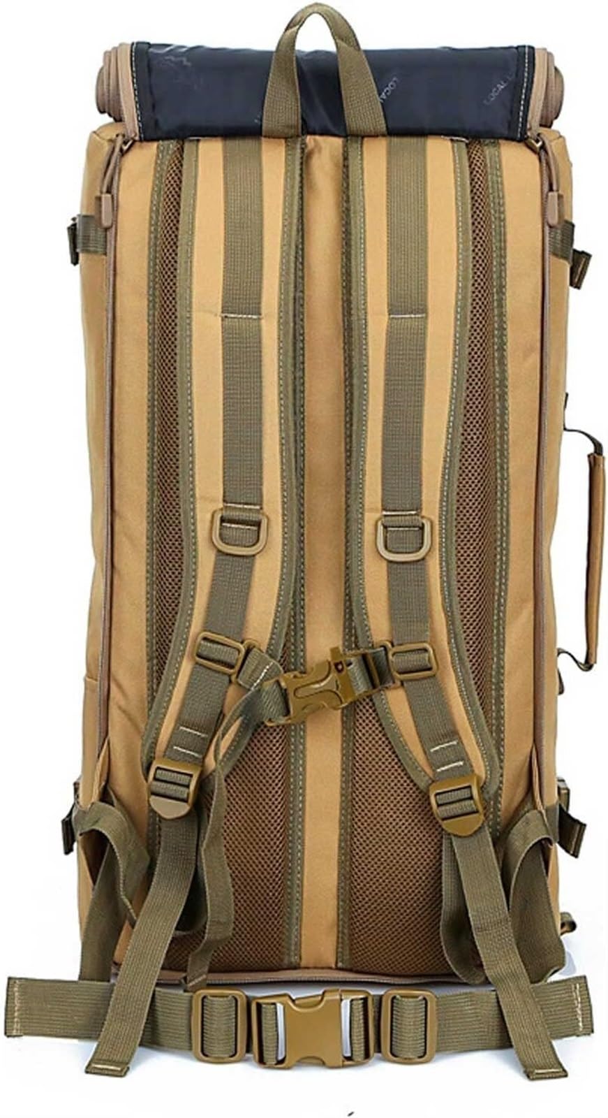 Outdoorowy Sportowy Plecak Wielofunkcyjny Plecak Turystyczny Podróżny Trekkingowy Wojskowy Plecak Kempingowy Kemping Wycieczki(B)