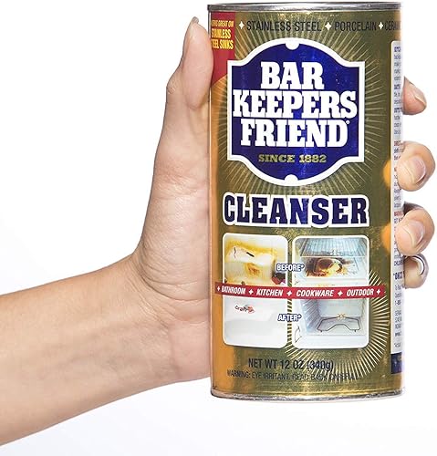 Miniatura 4 de Bar Keepers Friend Powdered Cleanser 12-Ounces (1-Pack) (Packaging May Vary)