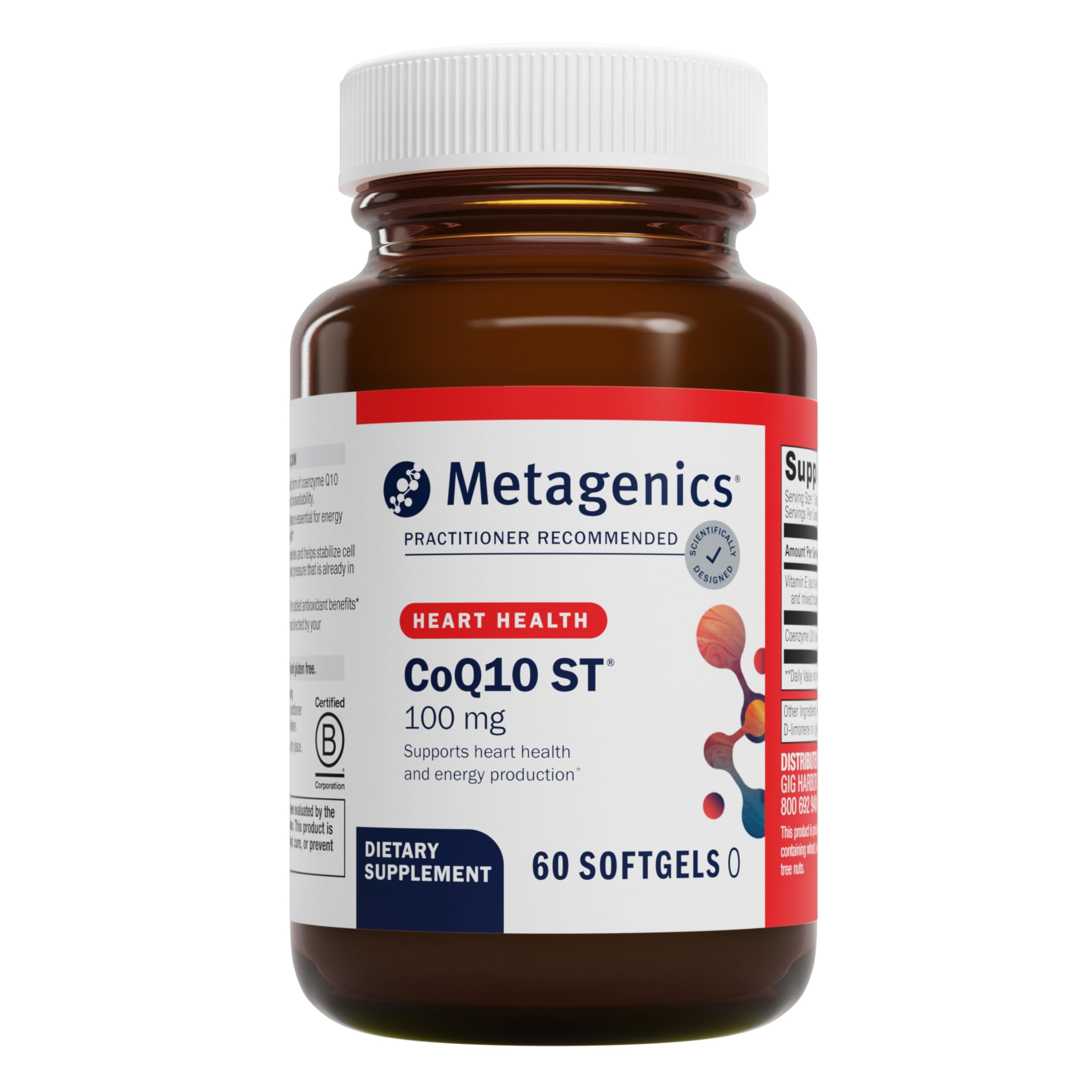 CoQ10 ST-100â„¢ â€“ Highly Absorbable Coenzyme Q10 â€“ 60 servings