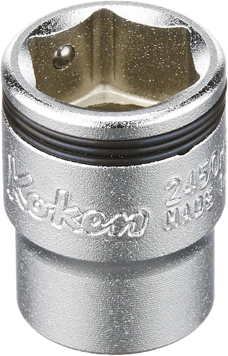 Ko-ken 2450MS-10 1/4 Sq. Dr. Short NUT GRIP Socket - 10mm