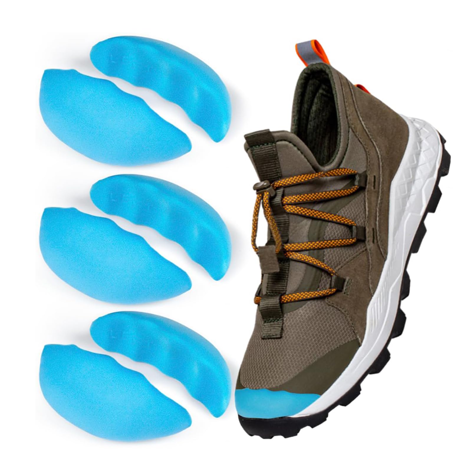 Shoe Filler, Toe Inserts, Prevent Heel Slip and Blister, for Shoes Too Big, Prevent Heel Sliping, for Women and Men (Small: Half Size Bigger)