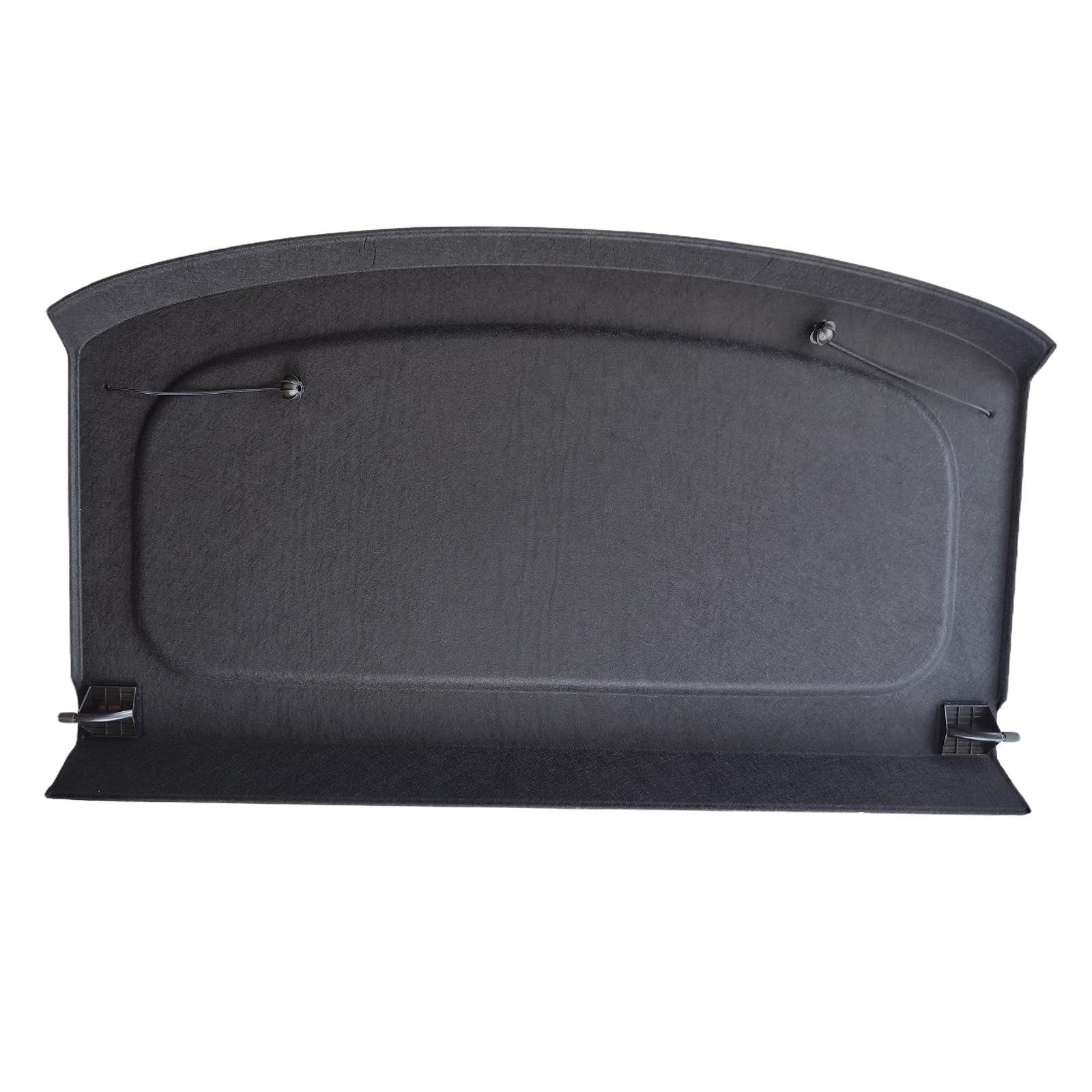 GEPCO Kofferraumabdeckung Hutablage kompatibel mit VW Tiguan I (5N) 2007-2016 Schwarz OEM 5N0867769