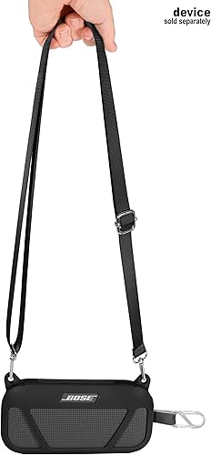 Miniatura 6 de GETGEAR Funda de silicona para altavoz portátil Bose SoundLink Flex Bluetooth, forma y color a juego, protección completa y fácil transporte