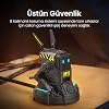 GravaStar Alpha Fast Charger GAN, 65W, 3 Port Fast Charger, Multi Plug for Travel, Universal Charger C for UK/US/US