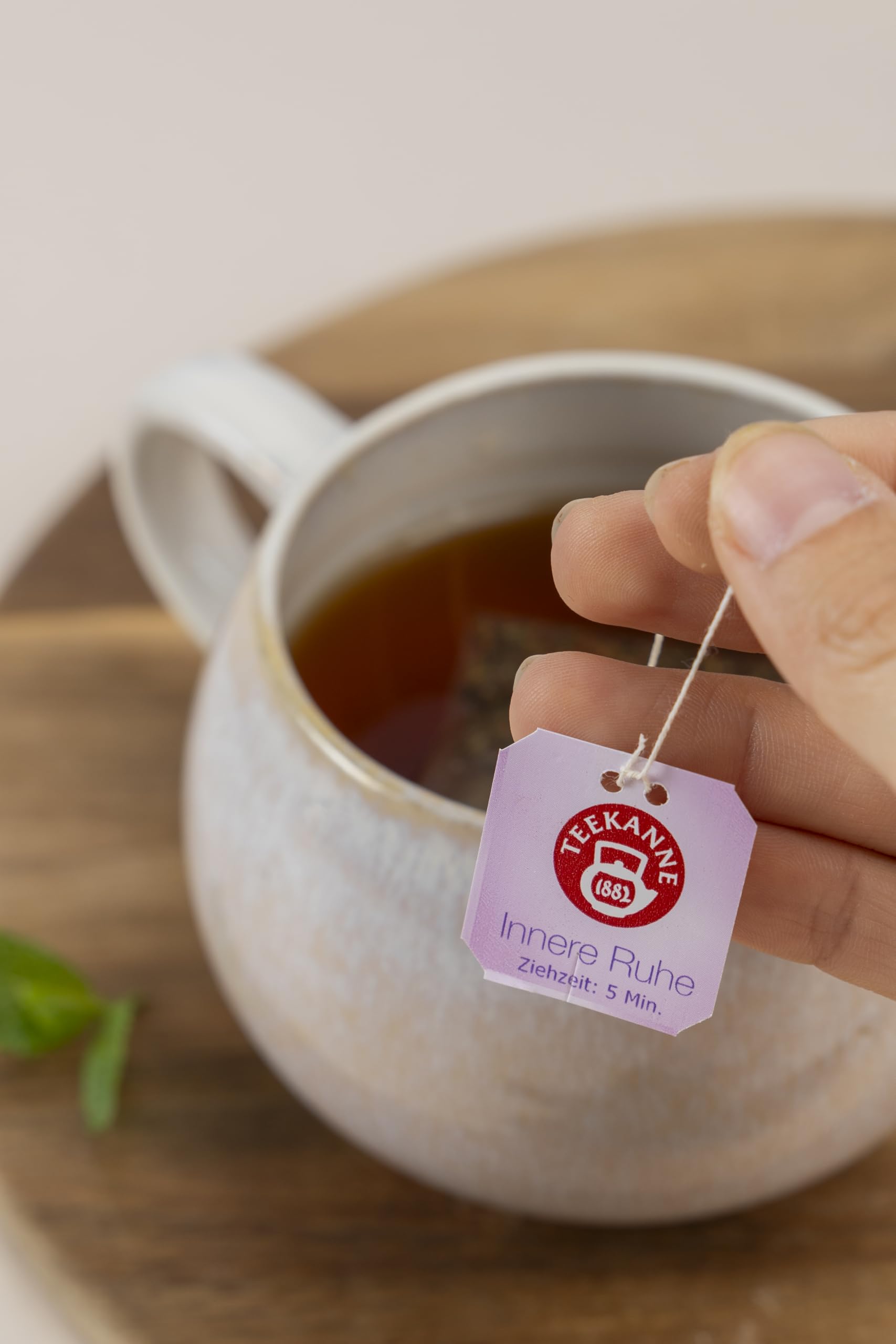 TEEKANNE Wohlfühlbox Harmonie für Körper & Seele – 12 Kräutertees für Balance & Entspannung – 180 Teebeutel mit natürlichen Zutaten wie Kamille, Ingwer & Pfefferminze – Tee für Genuss & Wohlbefinden